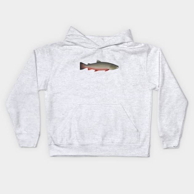 Bull Trout Kids Hoodie by FishFolkArt